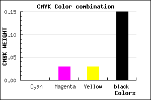 #D8D1D1 color CMYK mixer