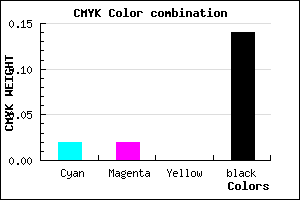 #D8D8DC color CMYK mixer