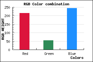 rgb background color #D837F5 mixer