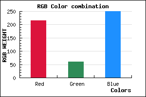 rgb background color #D83CFA mixer