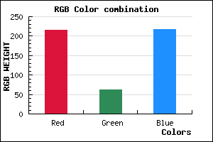 rgb background color #D83EDA mixer