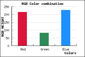 rgb background color #D853E4 mixer