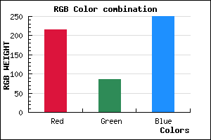 rgb background color #D856FA mixer