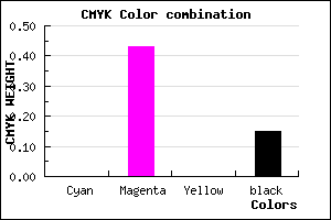 #D97CDA color CMYK mixer