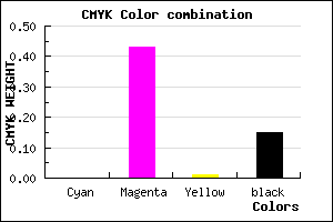 #DA7CD7 color CMYK mixer