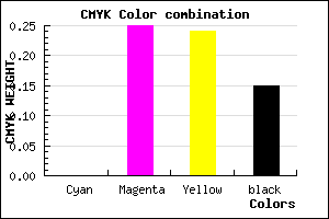 #DAA4A5 color CMYK mixer