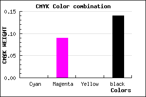 #DAC7DB color CMYK mixer