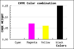 #DACACE color CMYK mixer