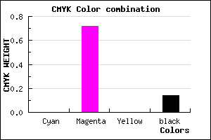 #DA3DDB color CMYK mixer