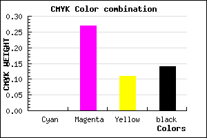 #DB9FC2 color CMYK mixer