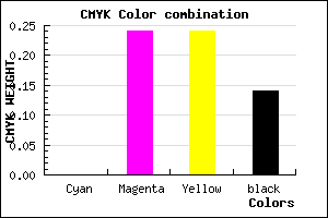 #DBA6A7 color CMYK mixer