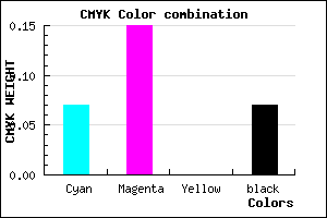 #DBC8EC color CMYK mixer