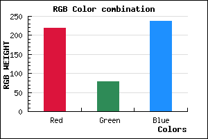 rgb background color #DB4EED mixer