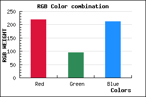 rgb background color #DB5ED4 mixer