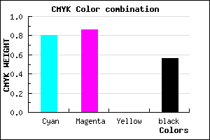 #160F6F color CMYK mixer