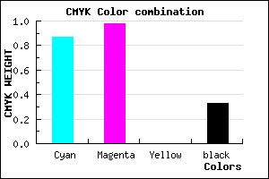 #1604AA color CMYK mixer