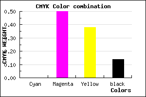 #DC6E88 color CMYK mixer