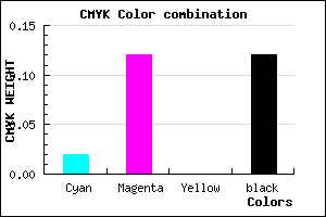 #DCC7E1 color CMYK mixer