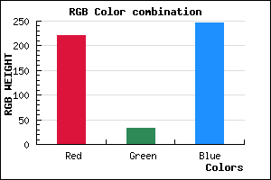rgb background color #DC21F7 mixer