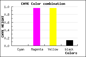 #DC0808 color CMYK mixer