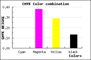 #DD899D color CMYK mixer