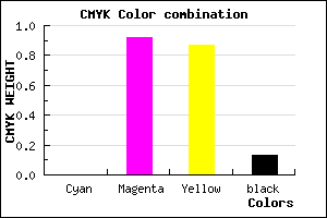 #DD121C color CMYK mixer
