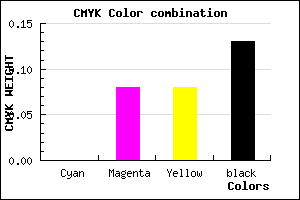 #DDCBCB color CMYK mixer