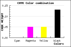 #DED2D2 color CMYK mixer