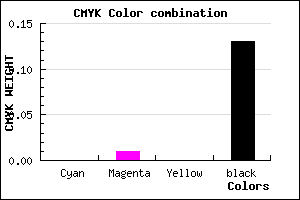 #DEDDDF color CMYK mixer