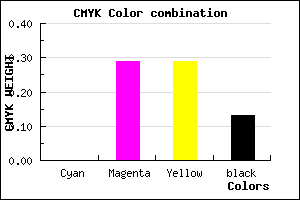 #DF9F9F color CMYK mixer