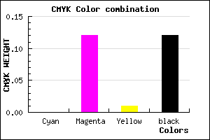 #E0C6DE color CMYK mixer