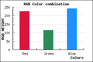 rgb background color #E273F3 mixer