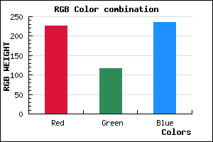 rgb background color #E274EC mixer
