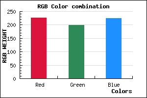 rgb background color #E2C6E0 mixer