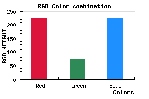 rgb background color #E249E3 mixer