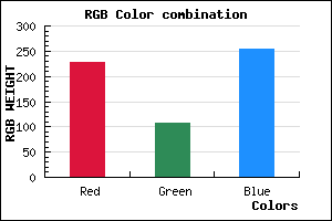 rgb background color #E36BFF mixer