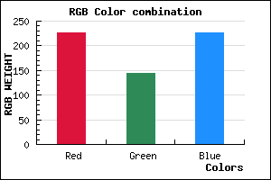 rgb background color #E391E2 mixer