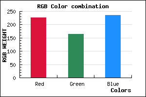 rgb background color #E3A4EC mixer