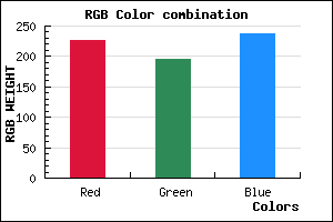 rgb background color #E3C3ED mixer
