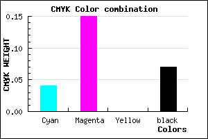 #E3C9ED color CMYK mixer