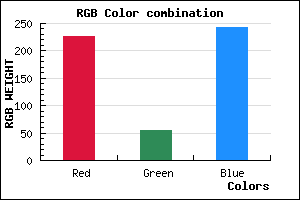 rgb background color #E336F2 mixer