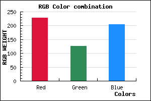 rgb background color #E47ECC mixer