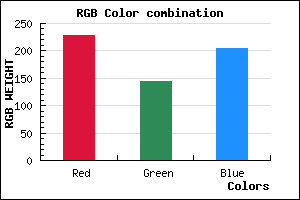 rgb background color #E490CC mixer