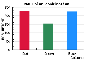 rgb background color #E49AE0 mixer