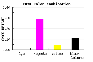 #E4A2DB color CMYK mixer