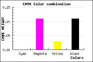 #E4CCDE color CMYK mixer