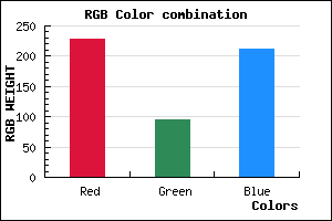rgb background color #E45ED3 mixer