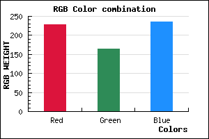 rgb background color #E5A5EB mixer