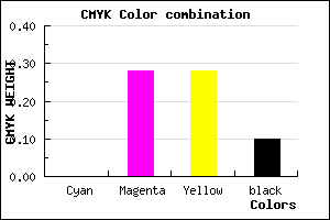 #E5A6A6 color CMYK mixer
