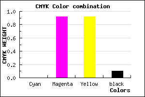#E51212 color CMYK mixer